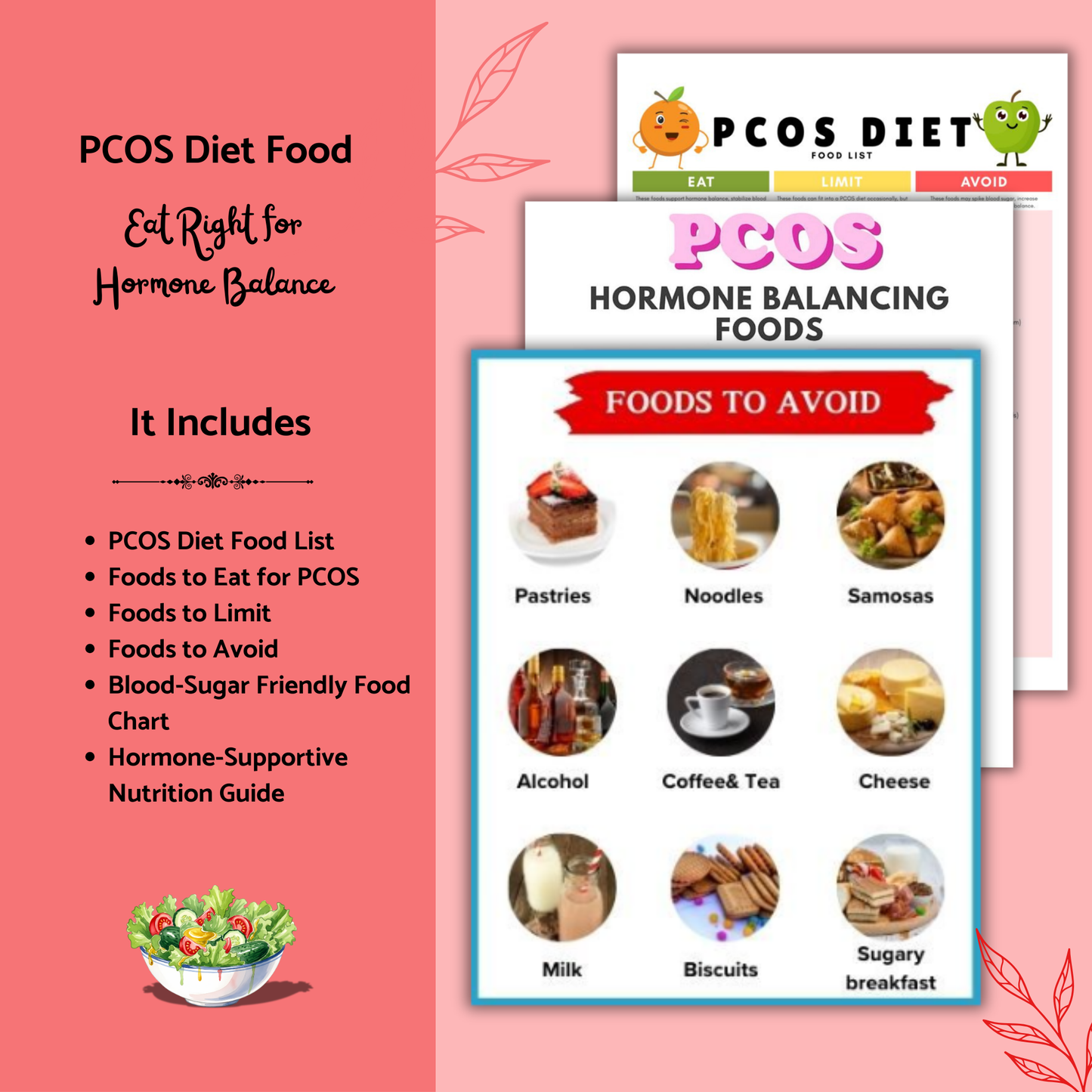 PCOS Diet Food Guide – Eat Right for Hormone Balance
