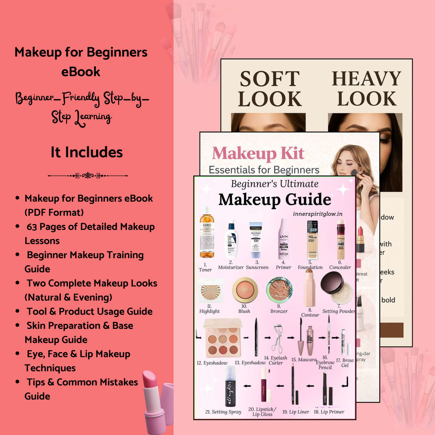 Makeup for Beginners eBook – Step-by-Step Beauty Guide