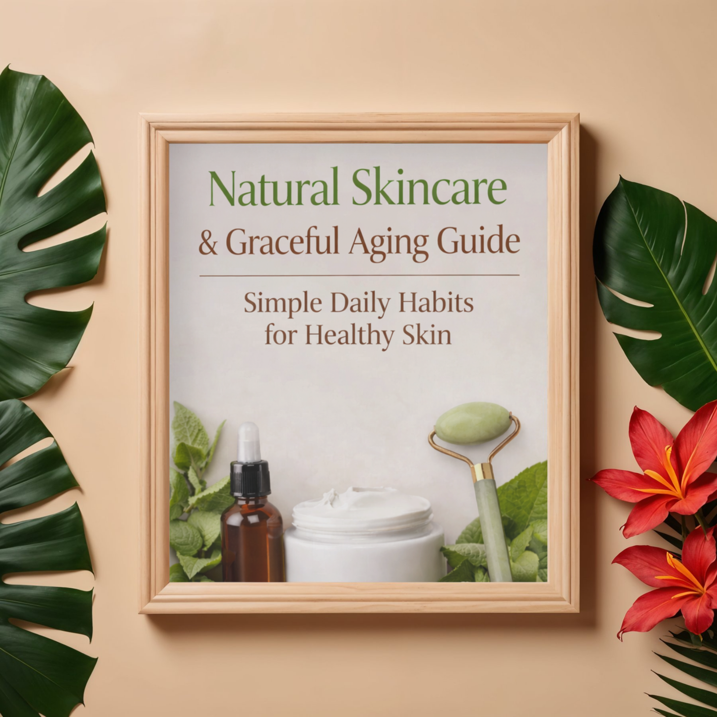 Natural Skincare & Graceful Aging Guide – Simple Daily Habits for Healthy Skin