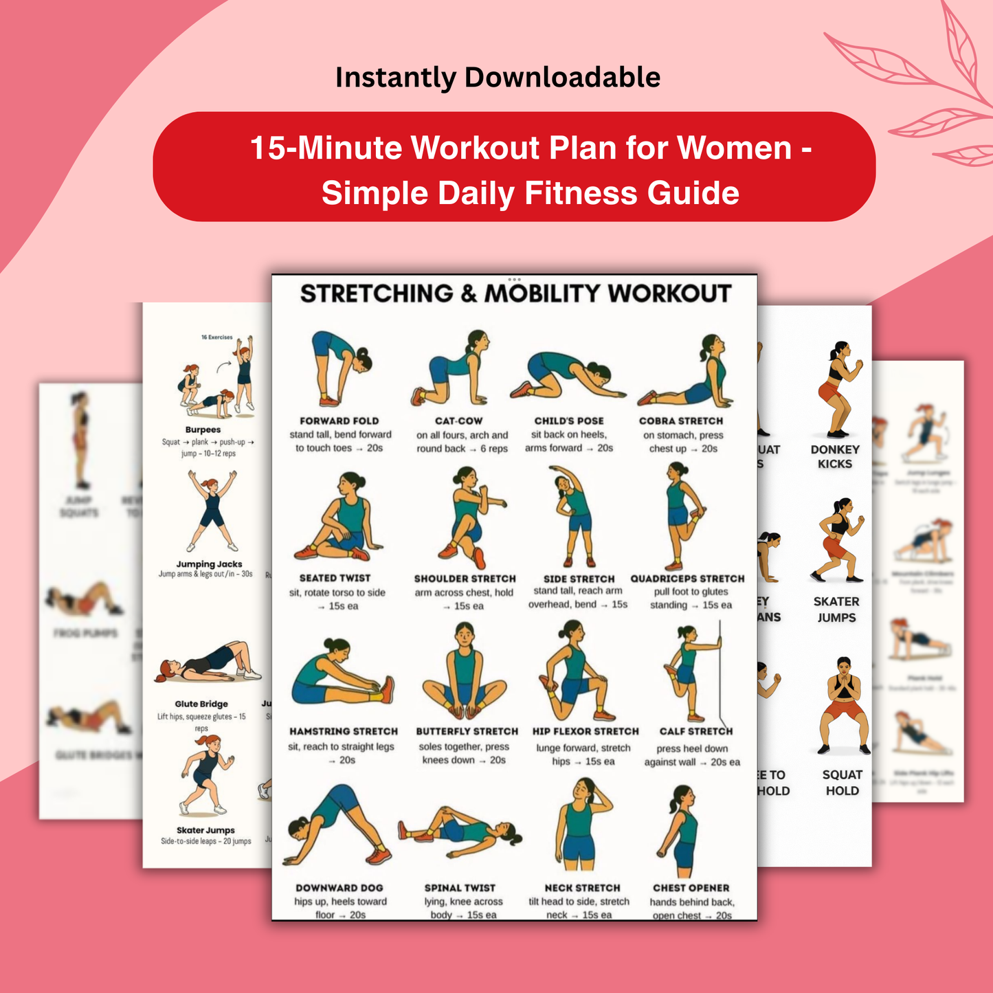 15-Minute Home Workout Plan for Women – Simple Daily Fitness Guide