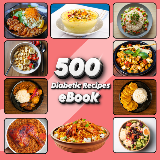 500 Diabetic Recipes eBook – Healthy & Balanced Meal Guide