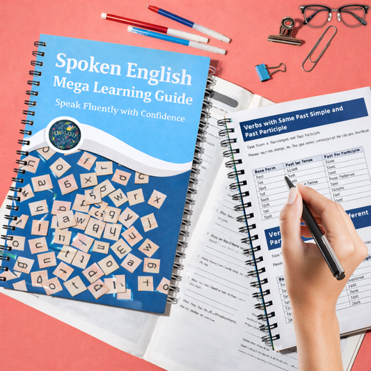 Spoken English Mega Learning Guide – Speak Fluently with Confidence