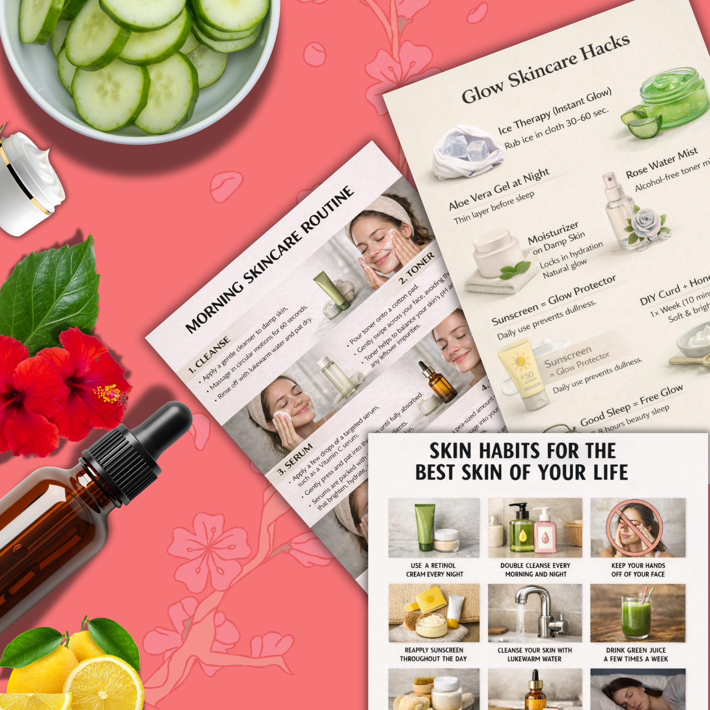 Natural Skincare & Graceful Aging Guide – Simple Daily Habits for Healthy Skin