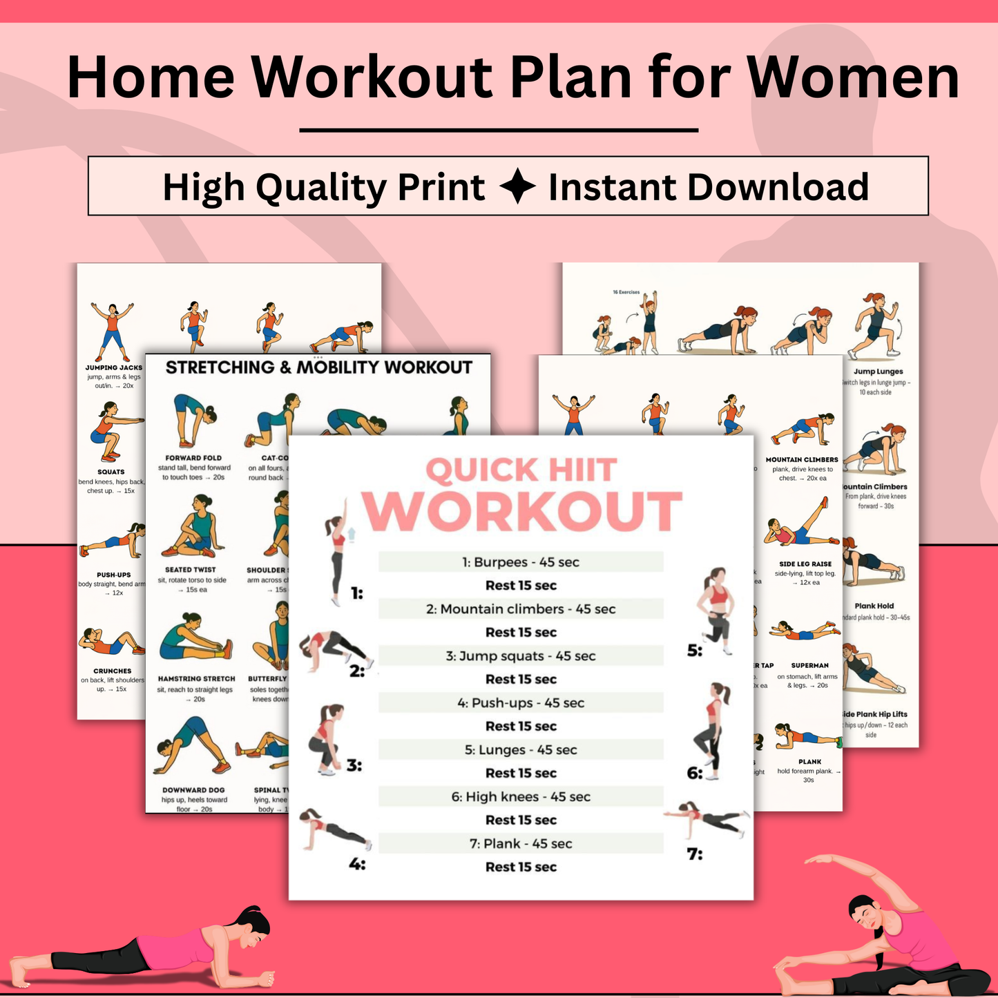 15-Minute Home Workout Plan for Women – Simple Daily Fitness Guide