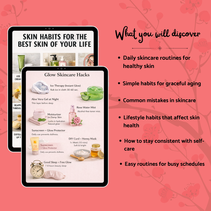 Natural Skincare & Graceful Aging Guide – Simple Daily Habits for Healthy Skin