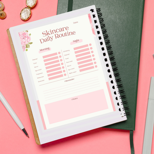 Bridal Beauty Planner – Wedding Day Skincare & Makeup Schedule (Printable PDF)