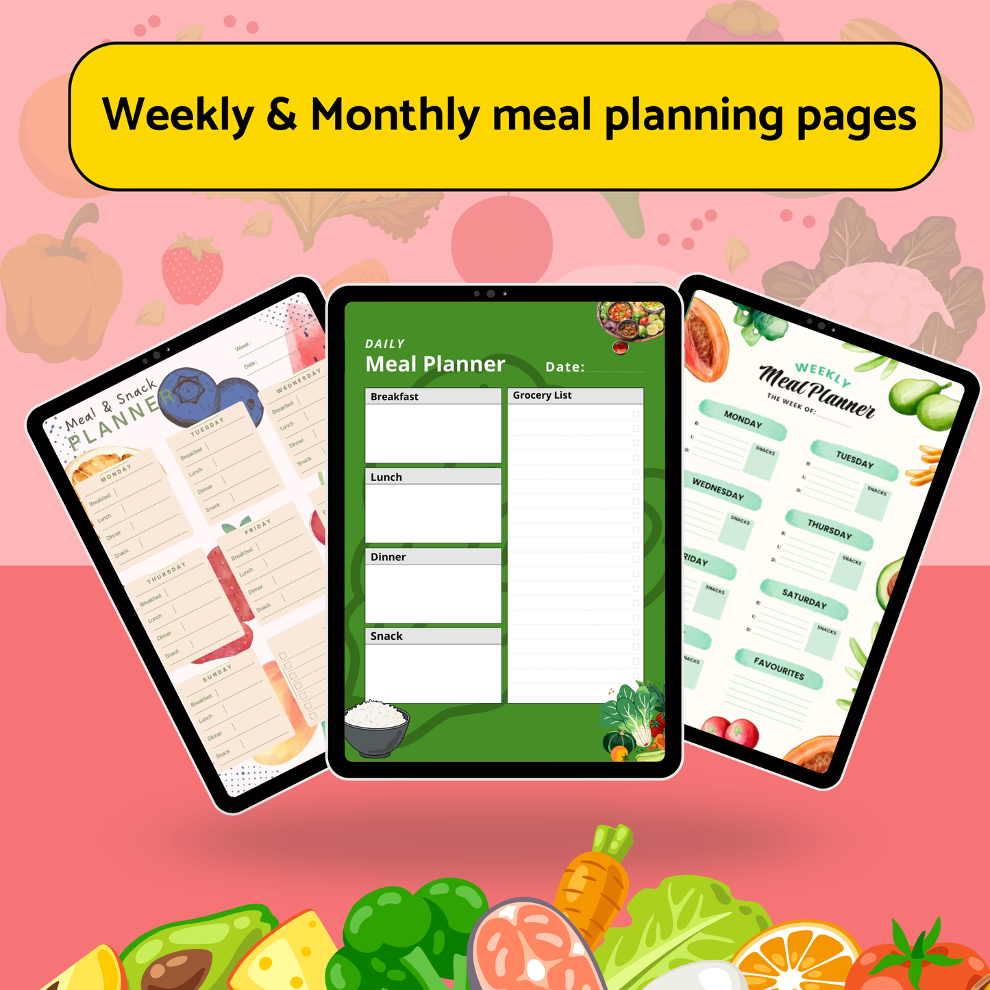 Everyday Meal Planner – Easy Food Planning for Busy Women
