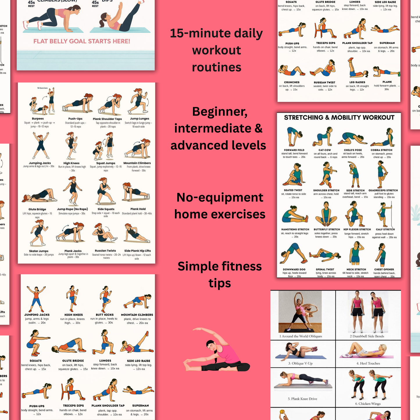 15-Minute Home Workout Plan for Women – Simple Daily Fitness Guide