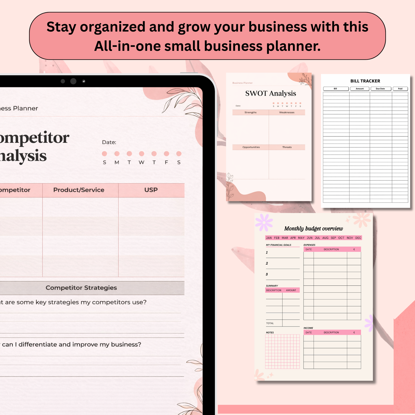 Small Business Planner for Women Entrepreneurs