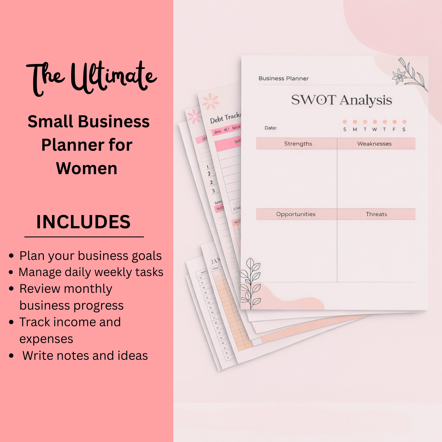 Small Business Planner for Women Entrepreneurs