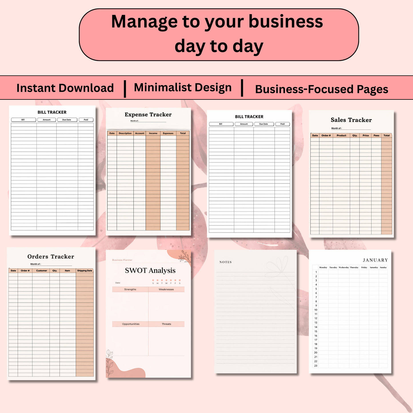 Small Business Planner for Women Entrepreneurs