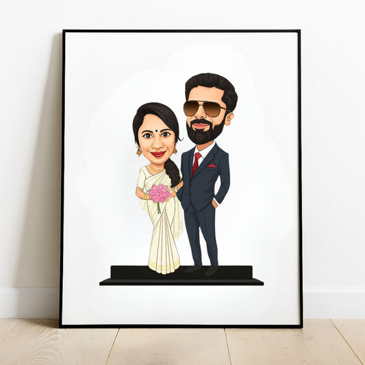 Personalized Caricature for Couples
