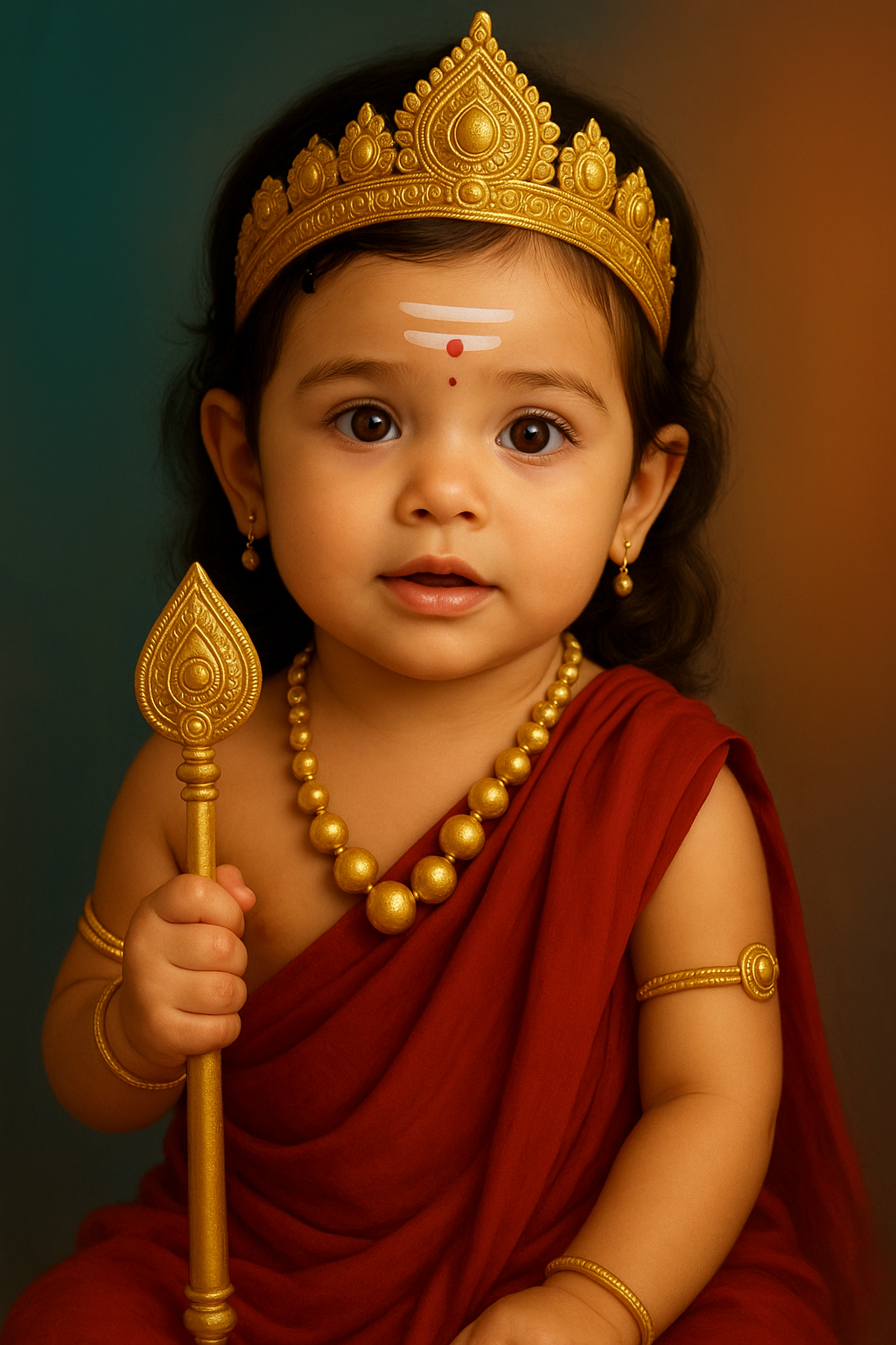 Upload Baby Photo – Receive Murugan Style Digital Portrait in 24 Hours